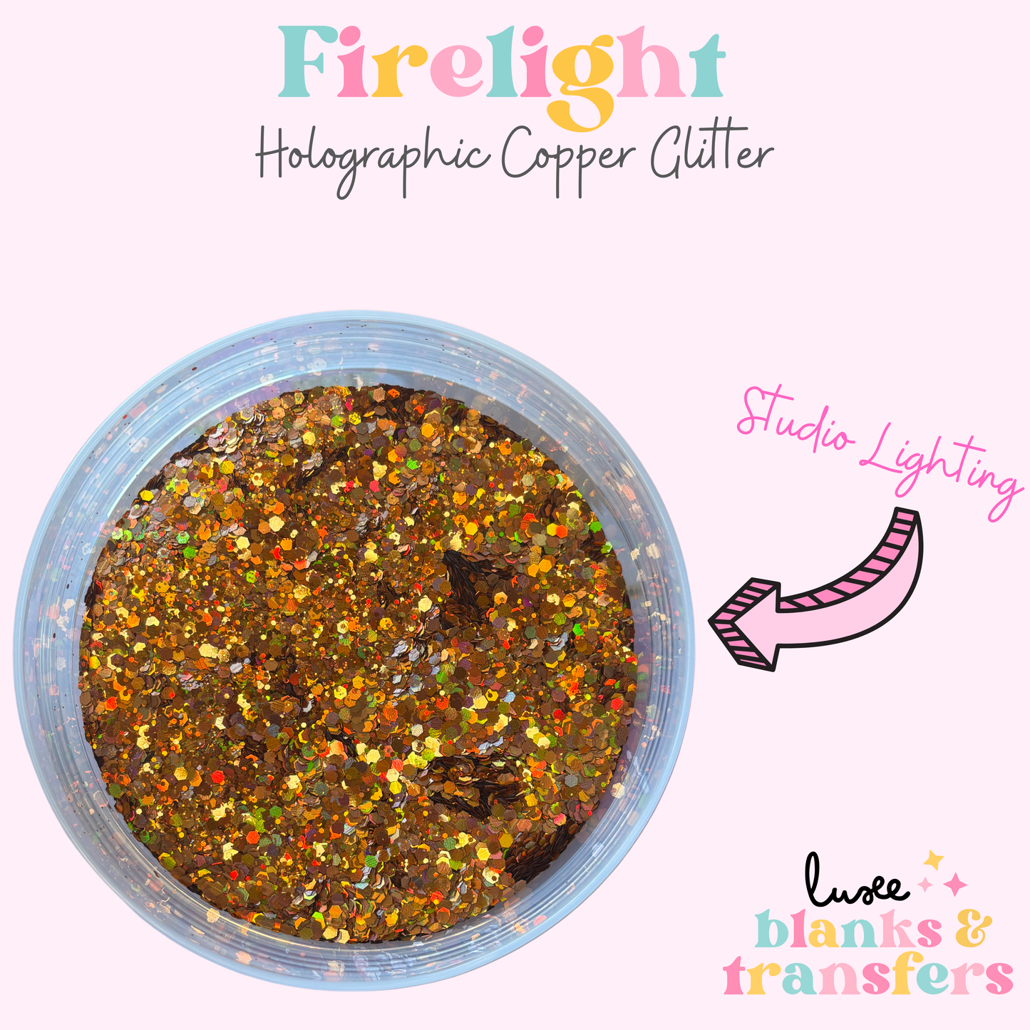 “Firelight” Chunky Mix Glitter
