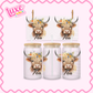UV DTF Wrap | Tea Canister Highland | #2640