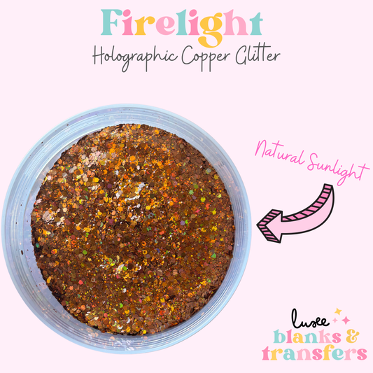 “Firelight” Chunky Mix Glitter