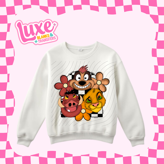 DTF Heat Transfer | Lion Cartoon Movie | #322