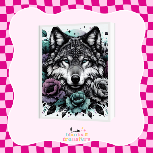 Wolf A5 Journal UV DTF Transfer (#A22)