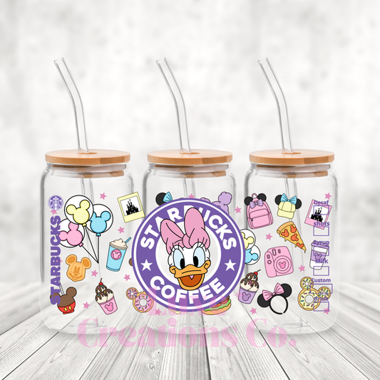 Daisy Duck Starby UV DTF Wrap (#113)