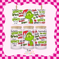 Green Character UV DTF Wrap (#868)