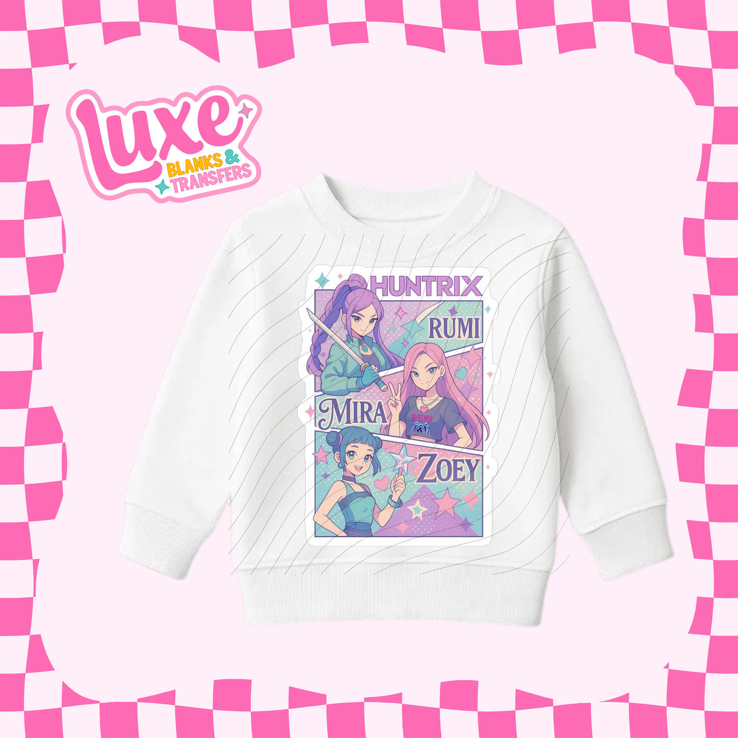 K-Pop Demon Hunters 2 | Kids DTF Heat Transfer | #61