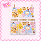16oz UV DTF Wrap | Cutesy Win & Friends | #3128