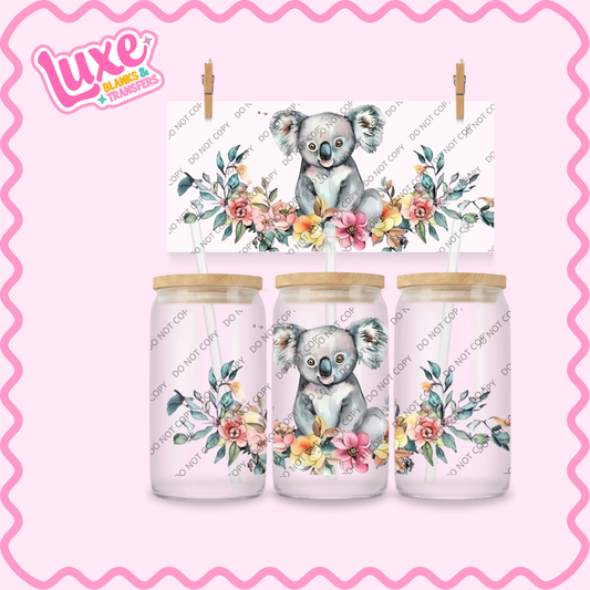 16oz UV DTF Wrap | Koala | #2335