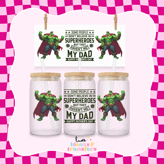 Fathers Day 1 UV DTF Wrap (#487)