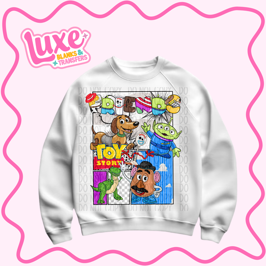 DTF Heat Transfer | Toys Collage | #980