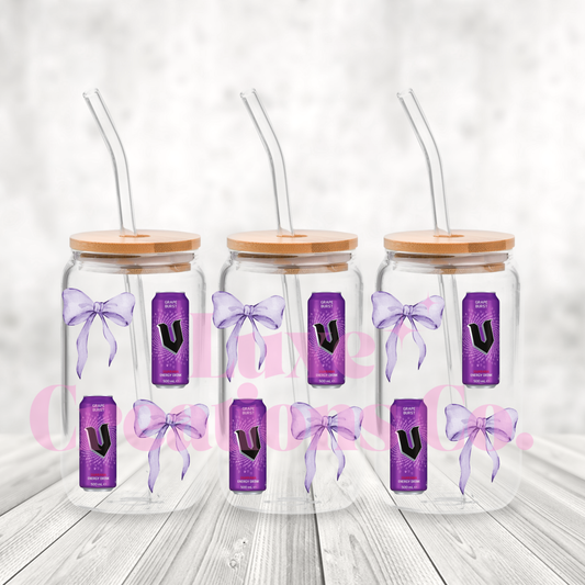 Purple V UV DTF Wrap by Luxe  (#115)