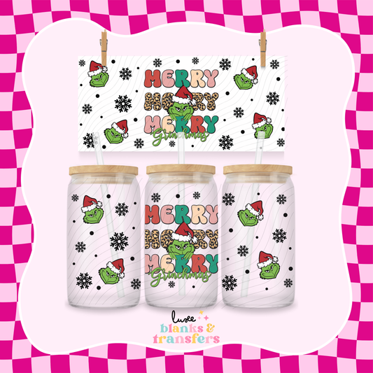 Green Character UV DTF Wrap (#871)