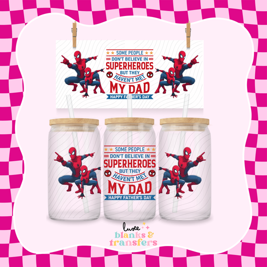 Fathers Day 4 UV DTF Wrap (#490)