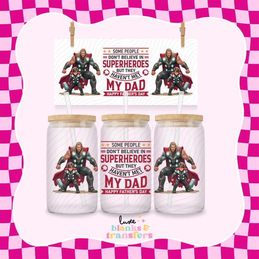 Fathers Day 5 UV DTF Wrap (#491)