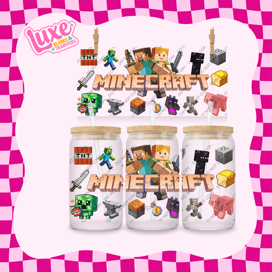 16oz UV DTF Wrap | Mine Game | #1858