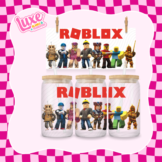 Blox Kids Game | 16oz UV DTF Wrap | #1370