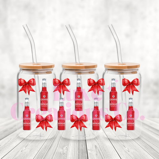 Vodka Raspberry UV DTF Wrap (#207)