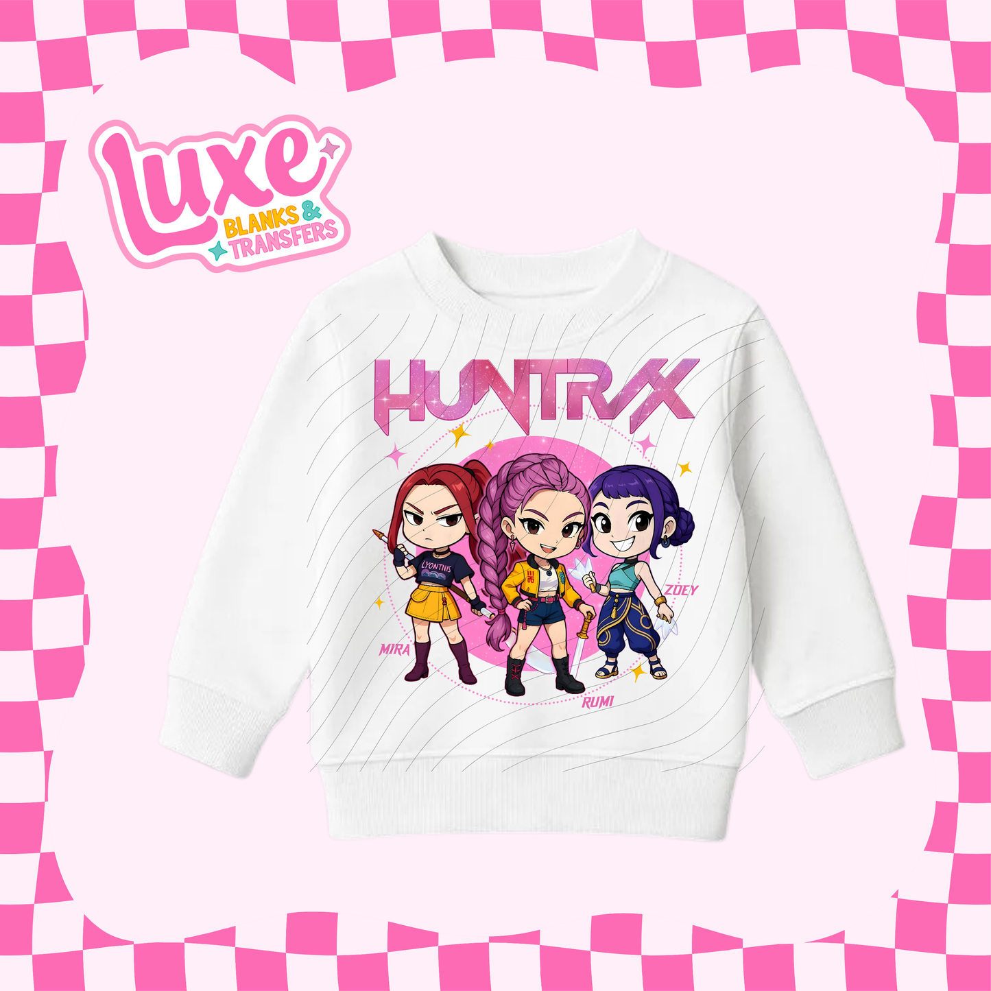 K-Pop Demon Hunters 8 | Kids DTF Heat Transfer | #67