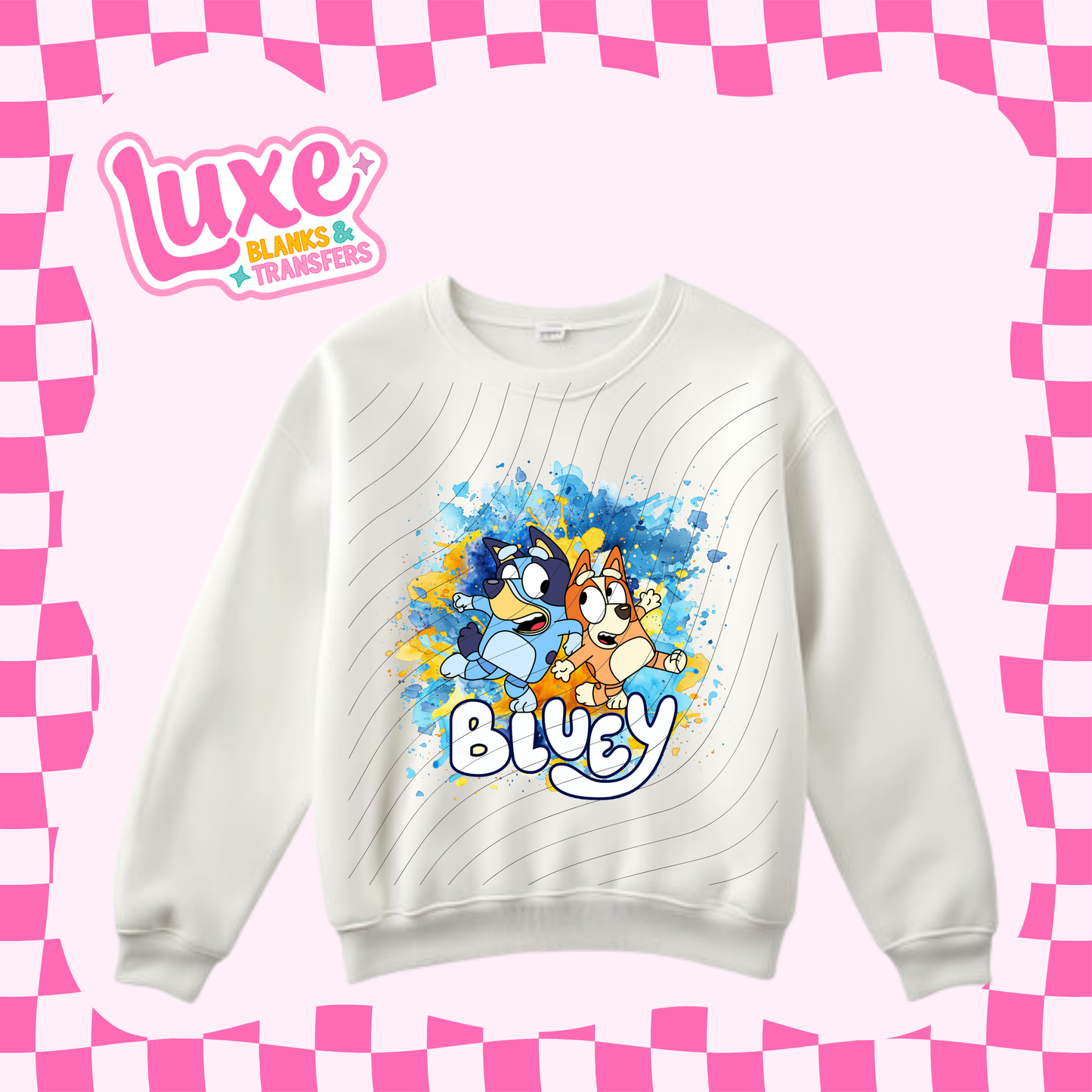 Blue Show Colour | DTF Heat Transfer | #252