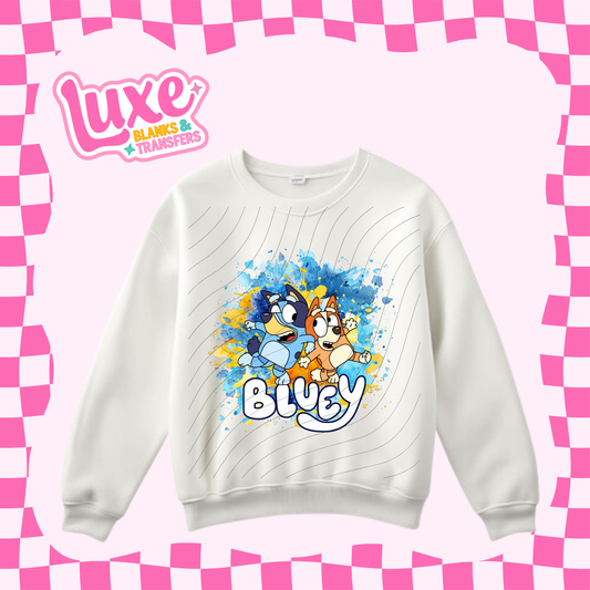 Blue Show Colour | DTF Heat Transfer | #252