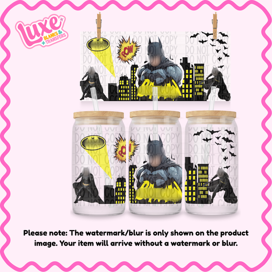 16oz UV DTF Wrap | B4t Hero | #N141