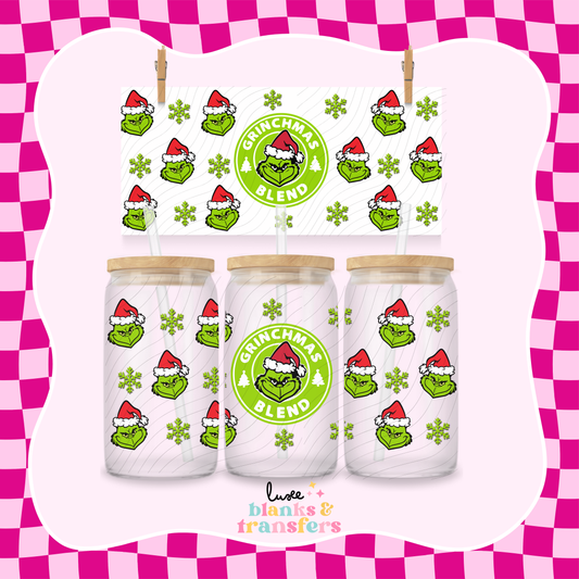 Green Character UV DTF Wrap (#877)