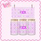 16oz UV DTF Wrap | Swear Boujee Purple | #2651