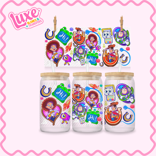 16oz UV DTF Wrap | Toy Movie 5 | #3136