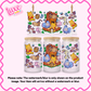 16oz UV DTF Wrap | Yellow Bear | #1952