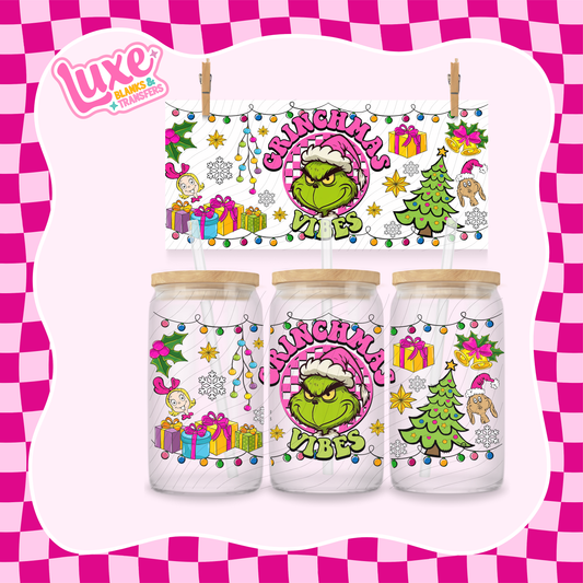 Gr!nchmas Vibes 2 | UV DTF Wrap | #1144