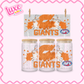 16oz UV DTF Wrap | Giants Footy Team | #3623