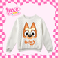 Blue Show Orange Character | DTF Heat Transfer | #255