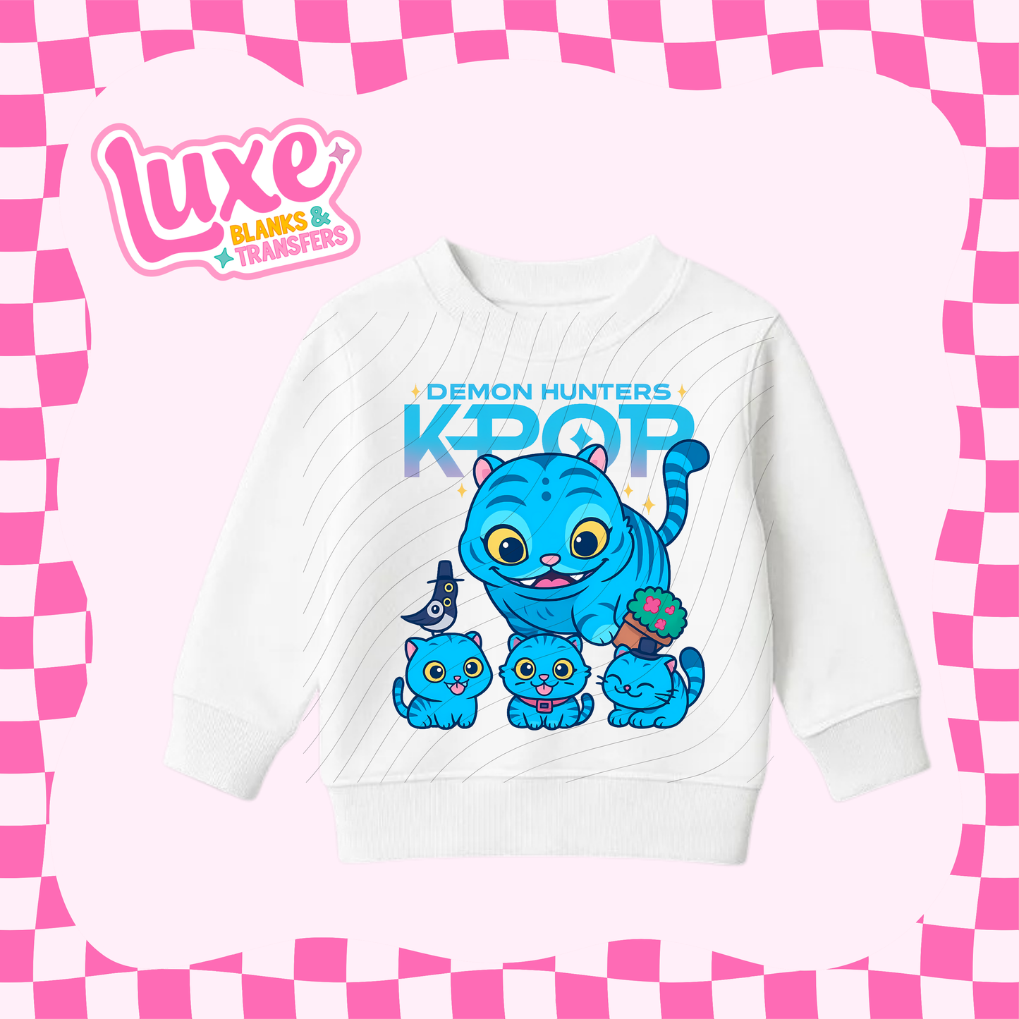 K-Pop Demon Hunters 13 | Kids DTF Heat Transfer | #72