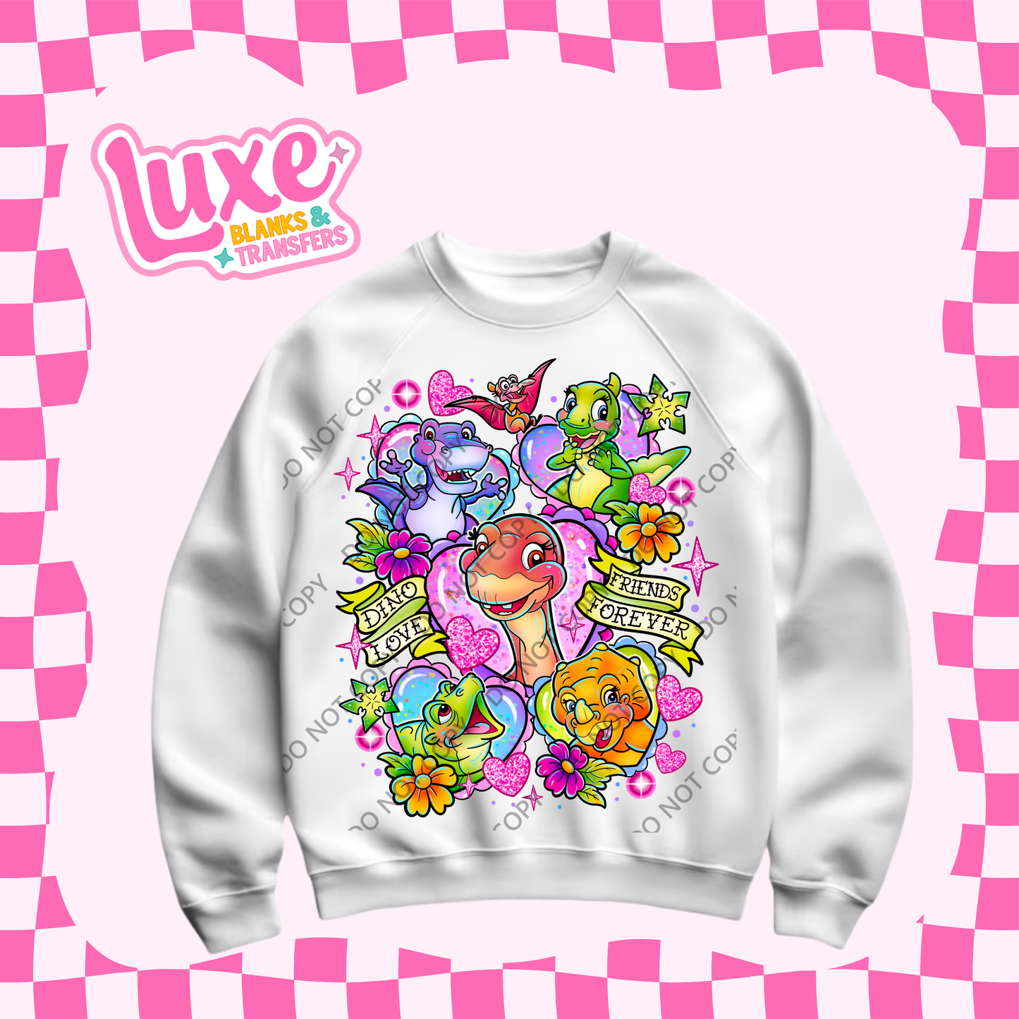 DTF Heat Transfer | Dinos | #516