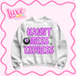 DTF Heat Transfer | Haunt Mess Purple | #991