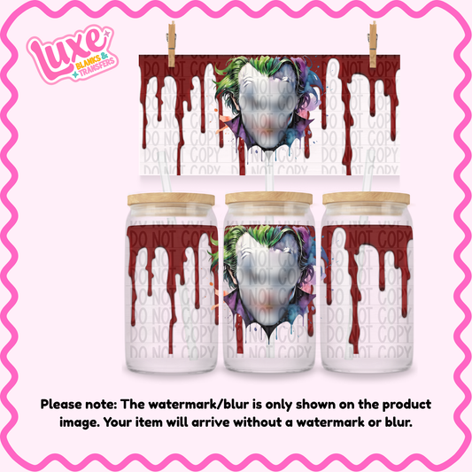 16oz UV DTF Wrap | J0k3r | #N146
