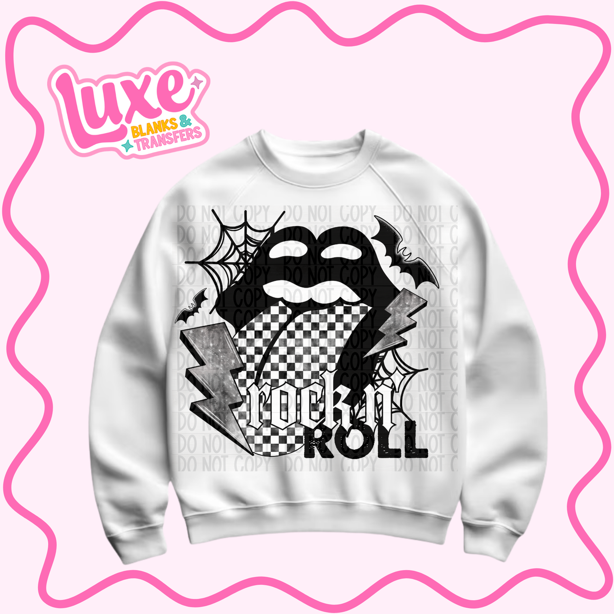 DTF Heat Transfer | Rock N Roll | #1532