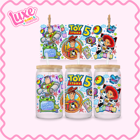 16oz UV DTF Wrap | Toy Movie 5 | #3139