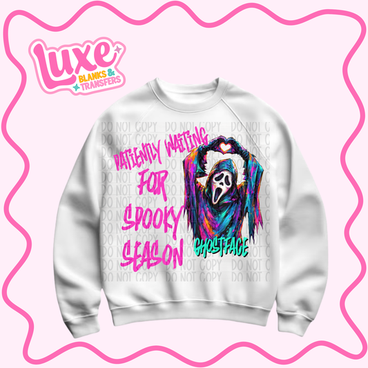 DTF Heat Transfer | Waiting For Spooky Season | #994