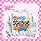 DTF Heat Transfer | Blue X Blipp. | #520