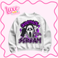 DTF Heat Transfer | Purple Scream | #995