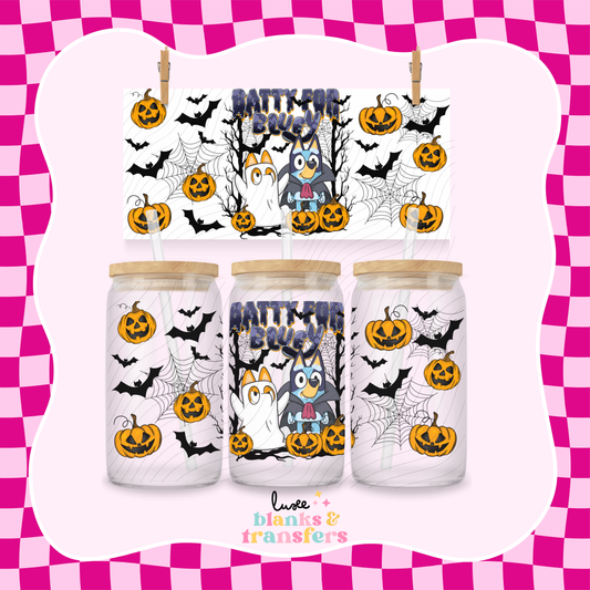 "Batty For Bluey" UV DTF Wrap (#885)