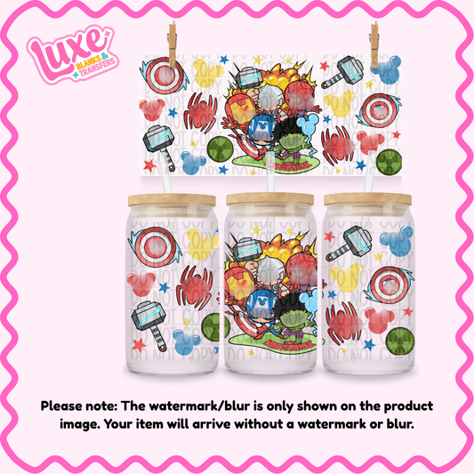 16oz UV DTF Wrap | Her0es | #N151