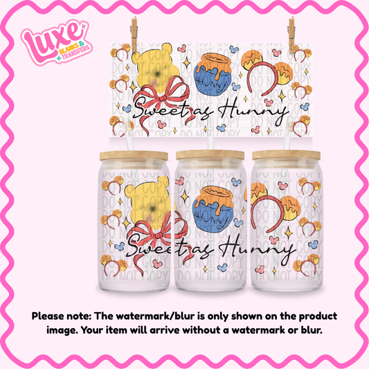 16oz UV DTF Wrap | Sweet Hunny | #1445