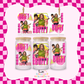Pink Buffy UV DTF Wrap (#887)