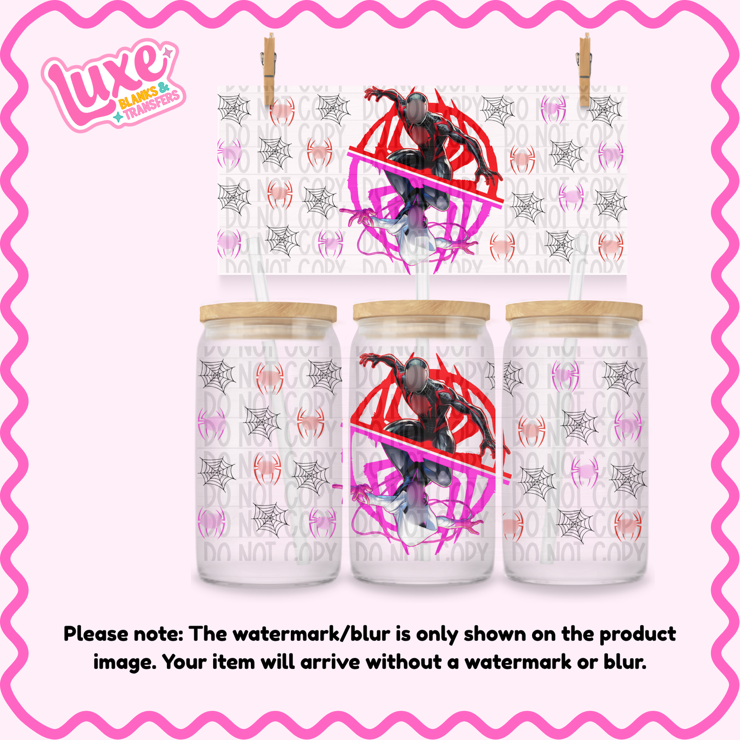 16oz UV DTF Wrap | Sp1d3r | #N152