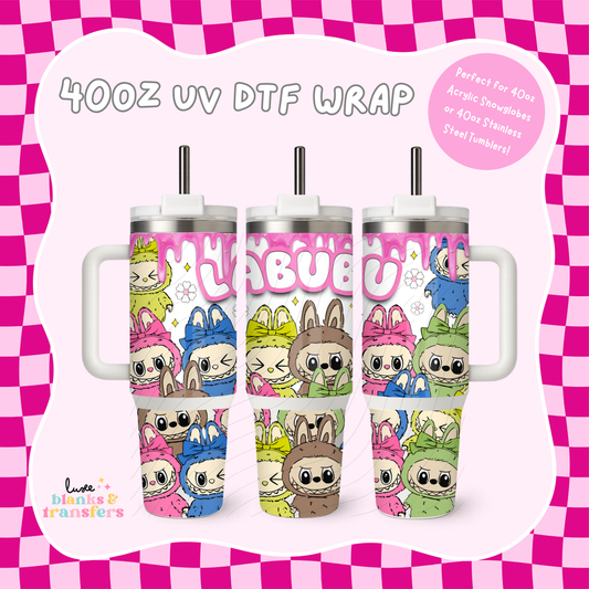 Bubu #3 40oz UV DTF Wrap (#B25)