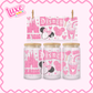16oz UV DTF Wrap | Dis Pink | #3398