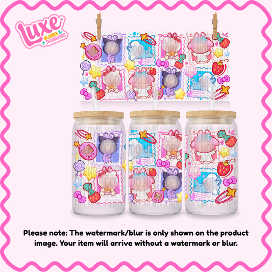 16oz UV DTF Wrap | S4n/r1o Stamps | #1953