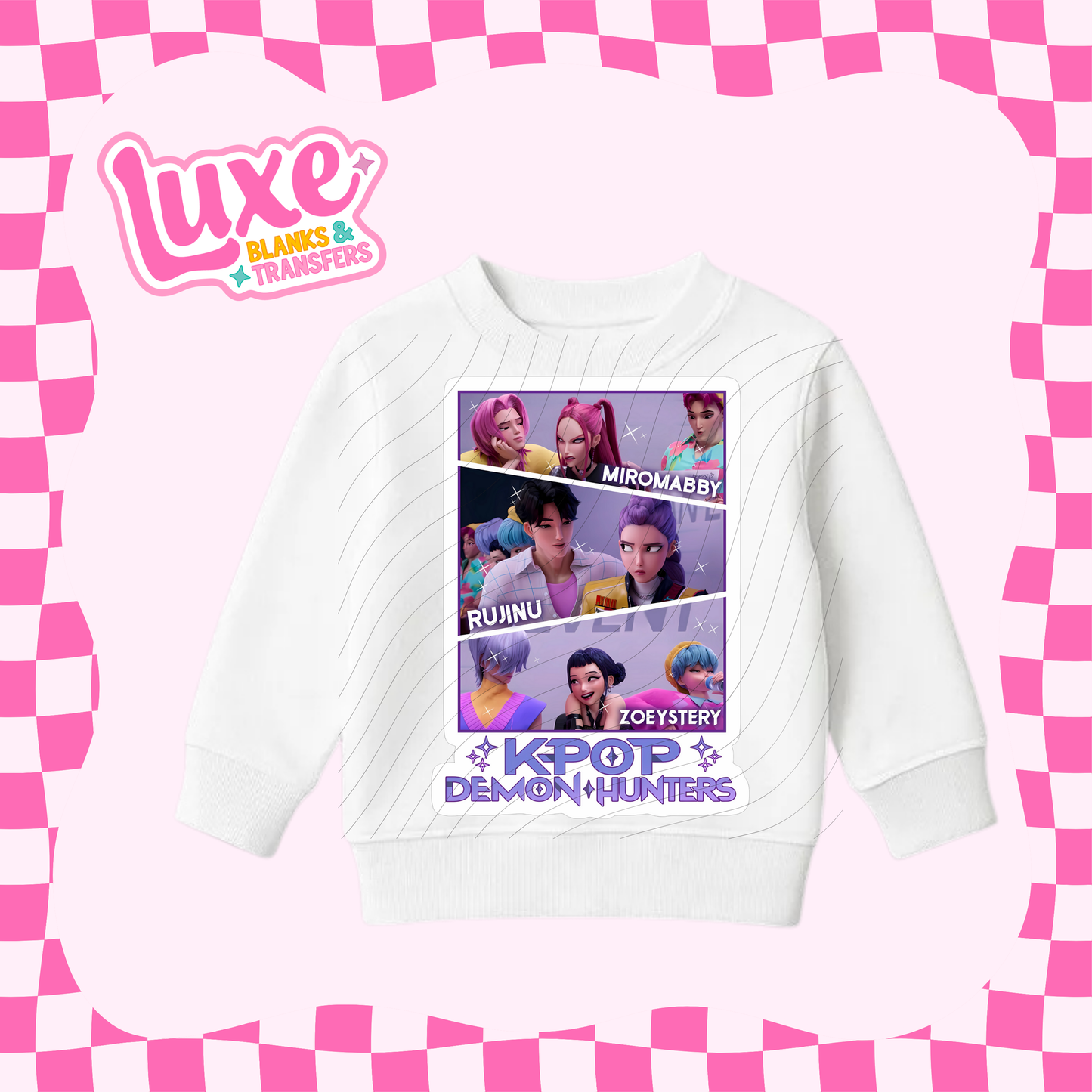K-Pop Demon Hunters 22 | Kids DTF Heat Transfer | #81