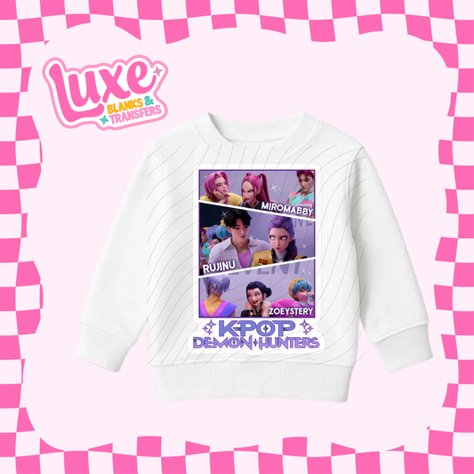 K-Pop Demon Hunters 22 | Kids DTF Heat Transfer | #81