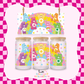 Care Bear Rainbow UV DTF Wrap (#504)